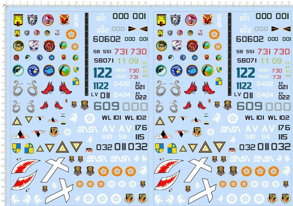 Decals 1/48 ACE COMBAT logo for model kits 67232-image