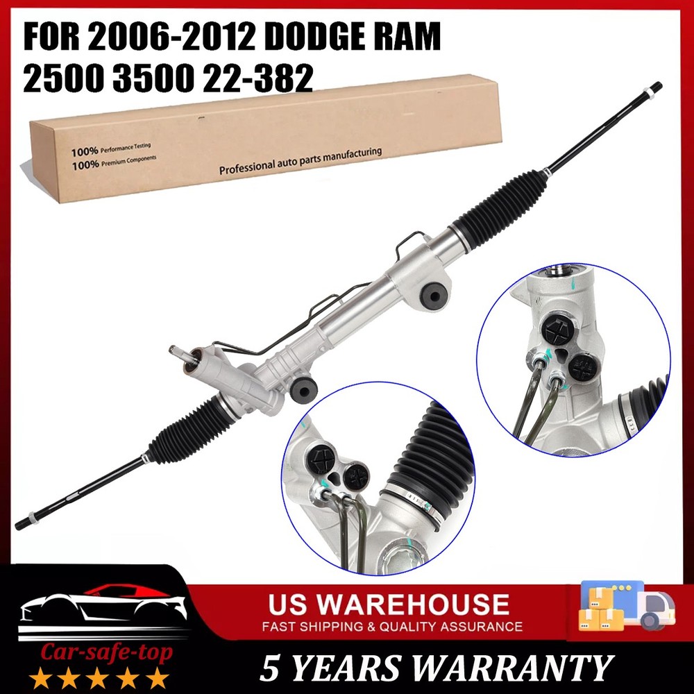 OEM Power Steering Rack & Pinion Assembly For Dodge Ram 1500 2500 3500 2006-12,,