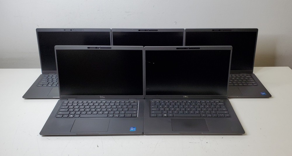 5x Dell Latitude 7420 Core i7-1185G7 3.00GHz 16GB RAM No SSDs No Batteries