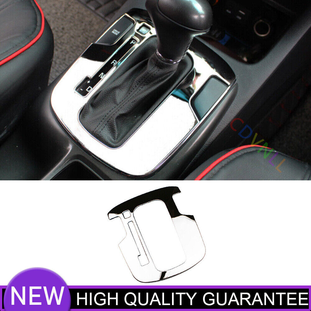 Upgrade Your Kia K3 Forte 2017-2018 with Chrome Steel Gear Shift Panel Trim  