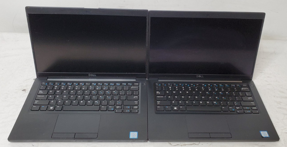 Lot of 2 Dell Latitude 7390 Intel Core i5-8350U 1.70GHz 8GB RAM NO SSD/Battery