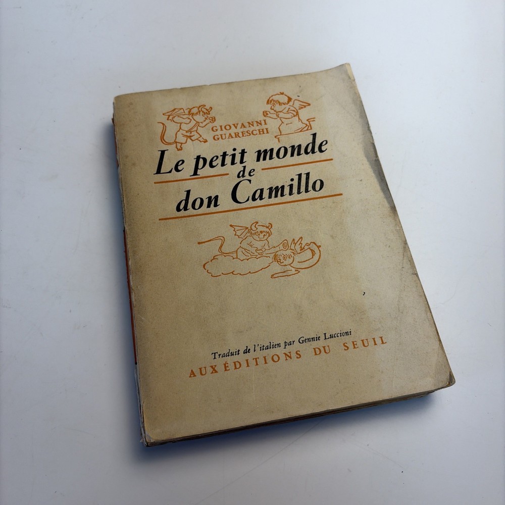 Antique Giovanni Guareschi Le Petit Monde De Don Camillo French Book
