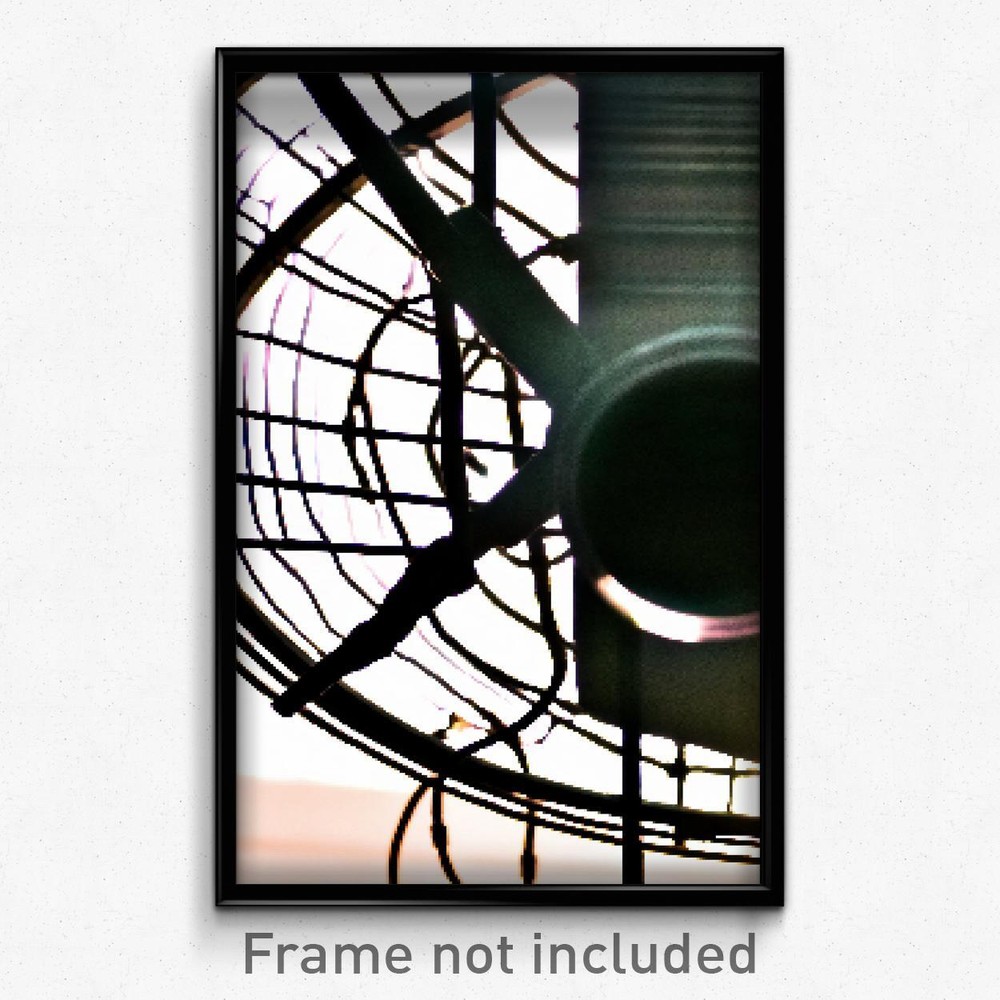Pixel Art Poster - Circular Wire (8 Bit Psychedelic Trippy Video Game Print)