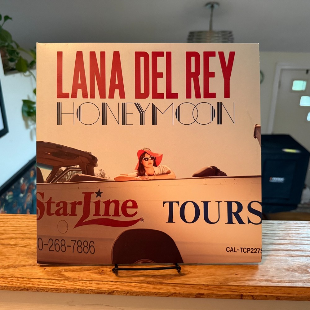 Lana Del Rey Honeymoon Double LP Gatefold Limited Red Vinyl Colored Edition
