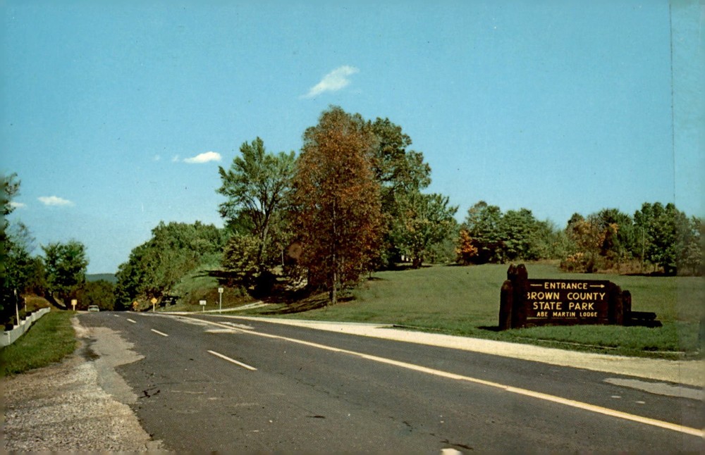 Brown County State Park, Nashville, Indiana Postcard