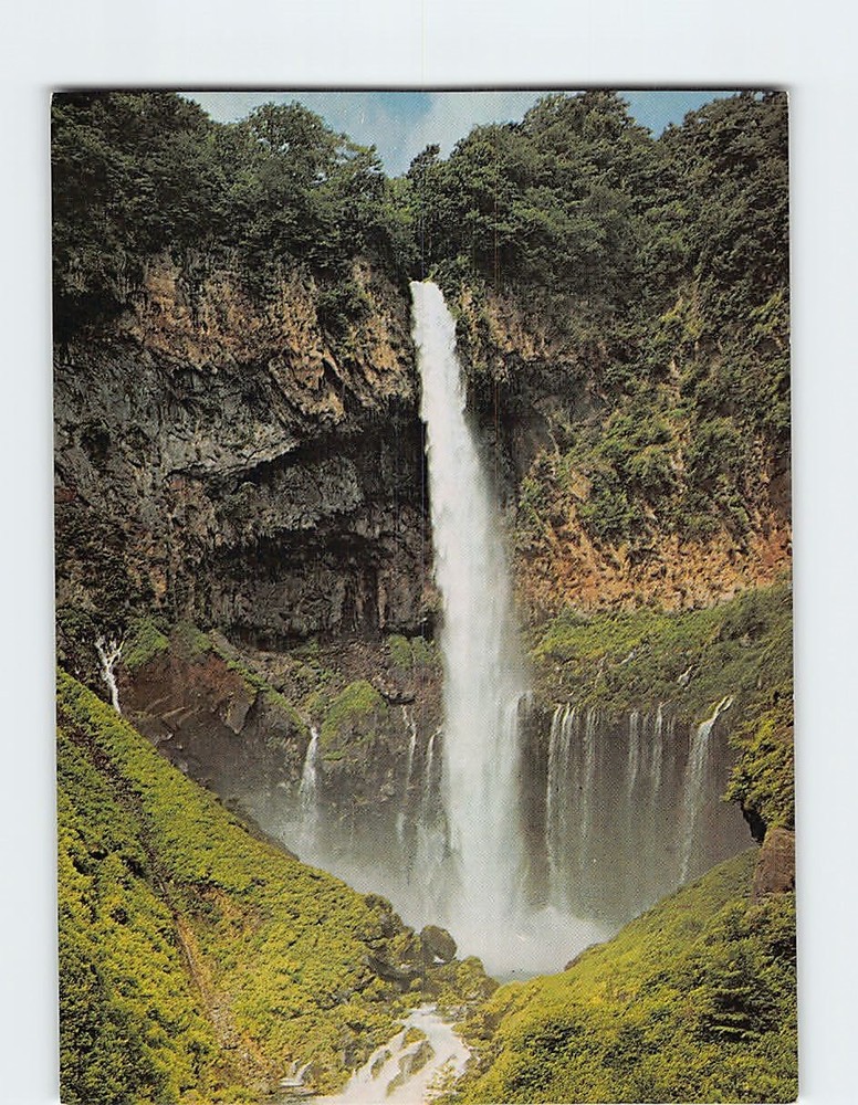 Postcard Kegon Falls Nikko National Park Japan