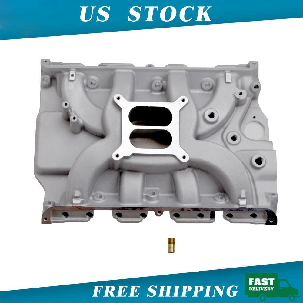 Aluminum Dual Plane Intake Manifold for Ford FE 390 406 410 427 428 Satin Finish