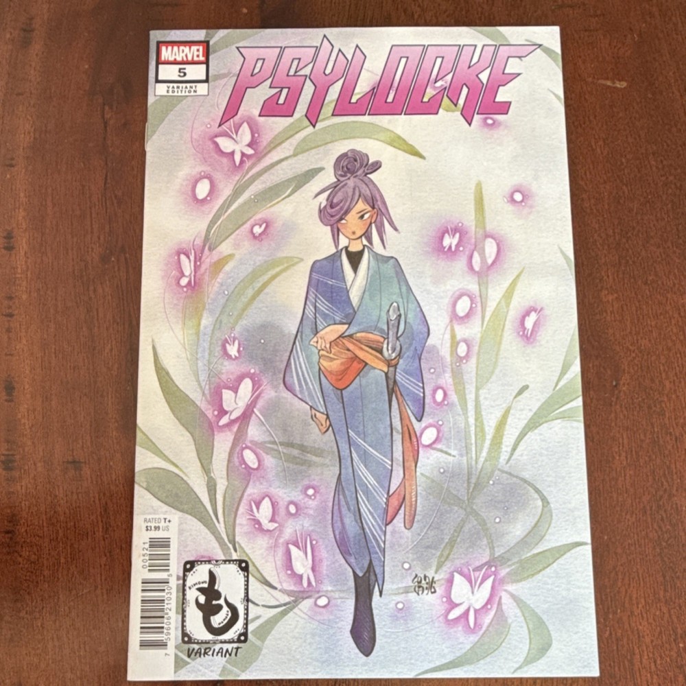 Marvel Comics Psylocke #5 Peach Momoko Kimono Variant Cover (Modern Age)