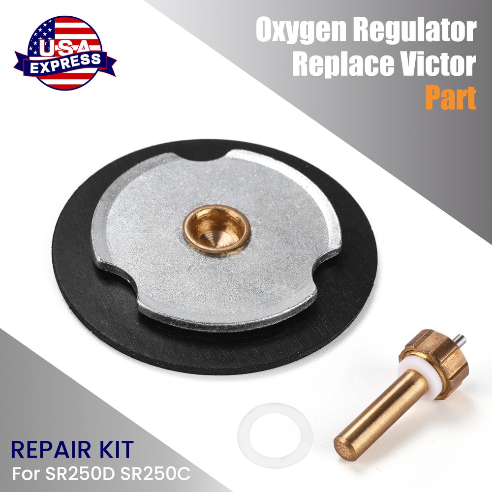 Rebuild/Repair Parts Kit 0790-0048 for Victor SR250D SR250C Oxygen Regulator