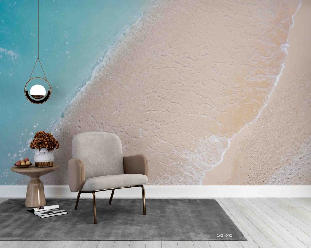 3D Sea Beach Landscape Wall Murals Wallpaper Murals Wall Sticker 7