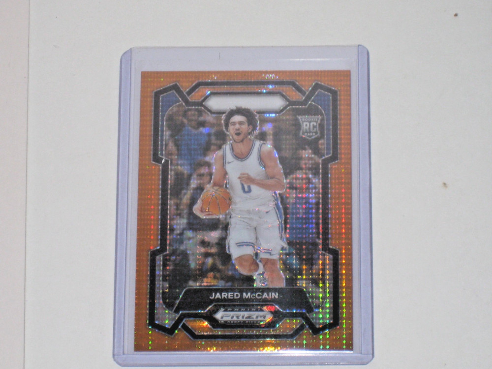 Jared McCain Prizm #36/49 Rookie Card Draft Pick