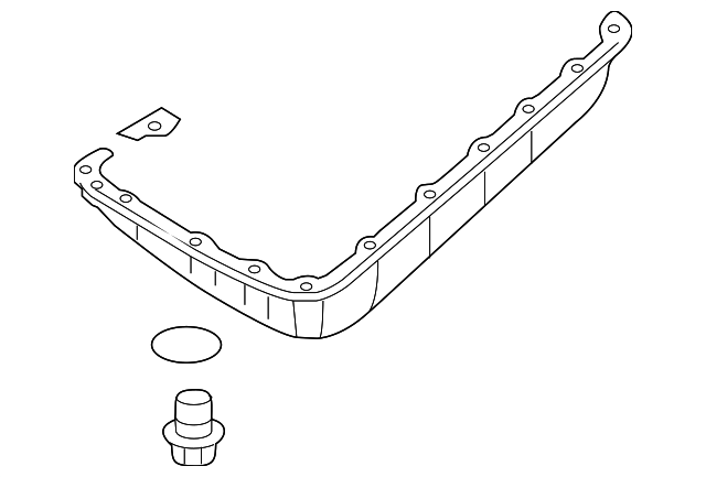 Genuine Nissan Trans Pan 31390-3TX0A