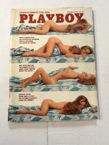Playboy Magazine Easter Cordet Bunnies Of October 1974 Very Good Condition