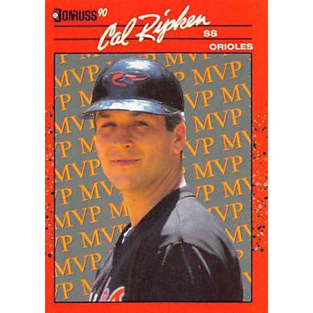 1990 Donruss #BC-18 Cal Ripken Bonus MVP's
