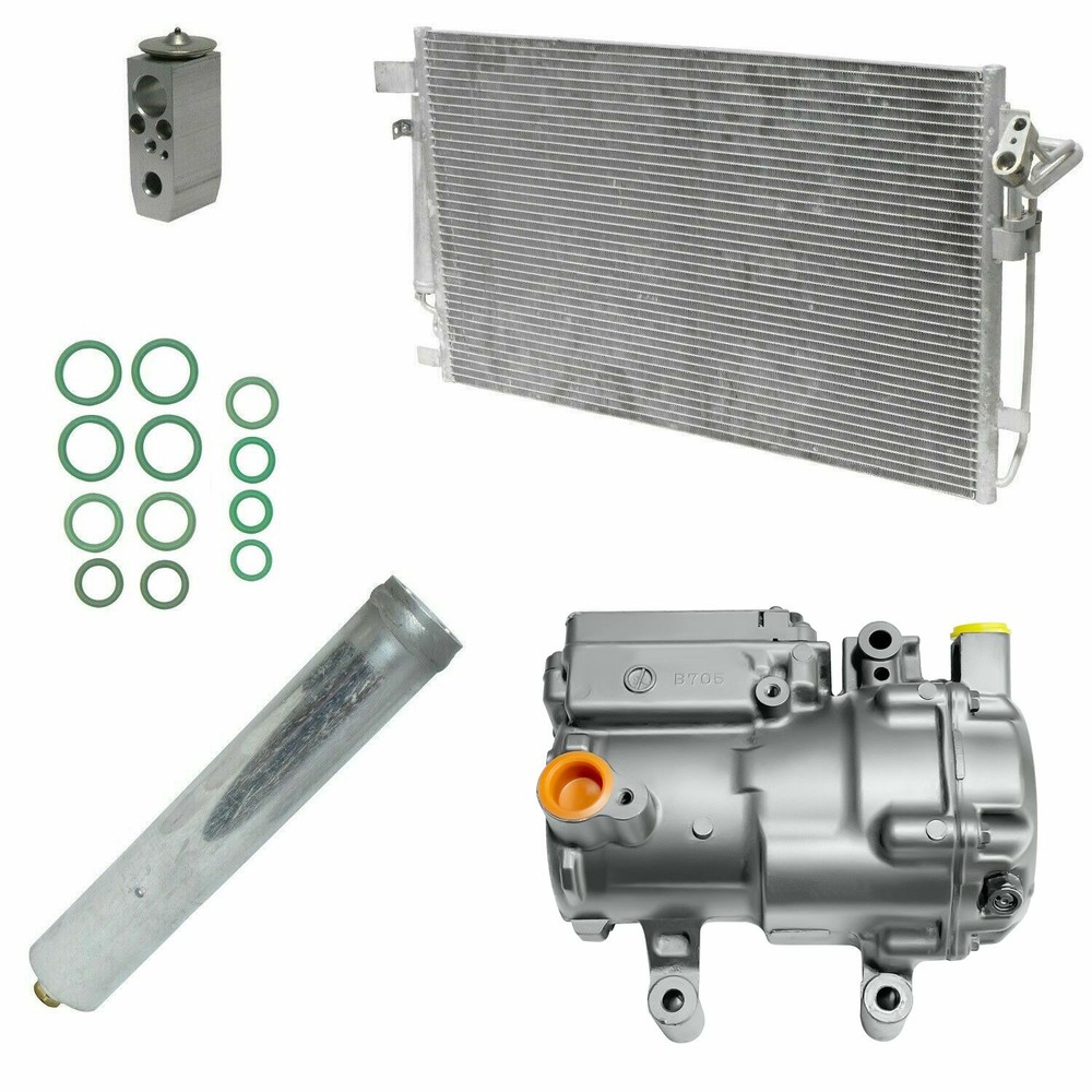 RYC Reman AC Compressor & Condenser Kit AD-0672 for 09-11 Altima Hybrid 2.5L