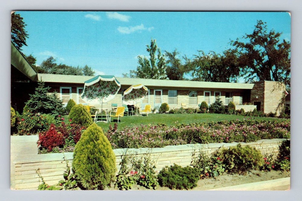 Royal Oak MI-Michigan, Holiday Motel, Advertising, Antique Vintage Postcard