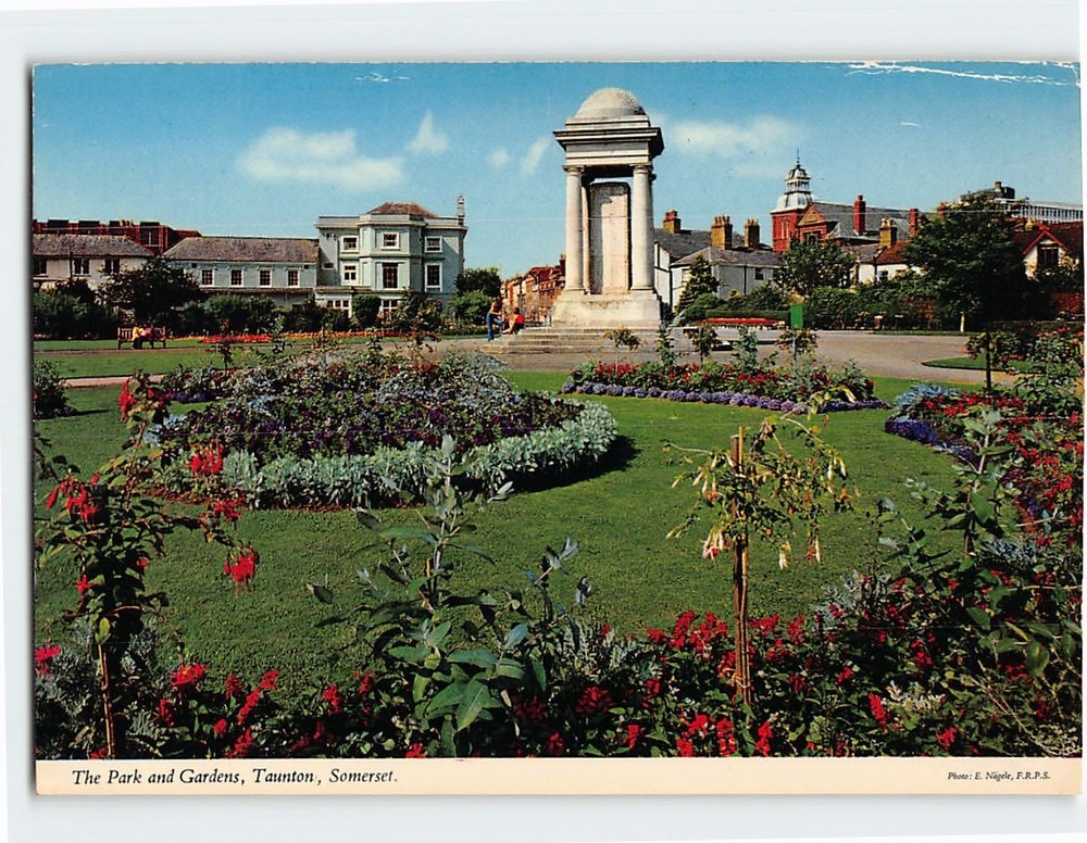 Postcard Park & Gardens Taunton Somerset England