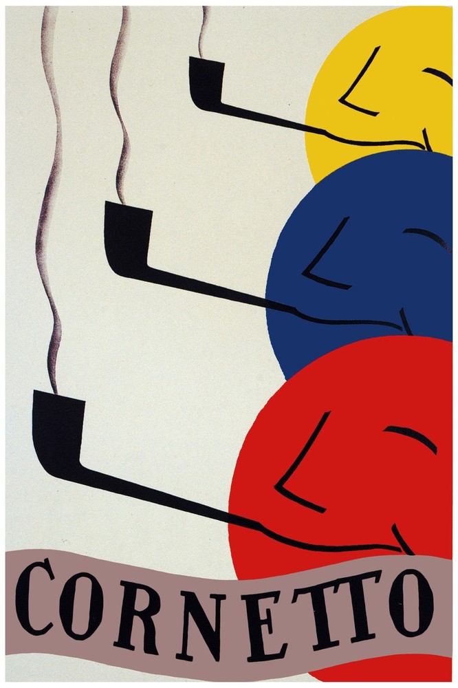 Decor Corneto Poster. Fine Graphic Art Design. Pipes. Home shop Wall Art. 2002