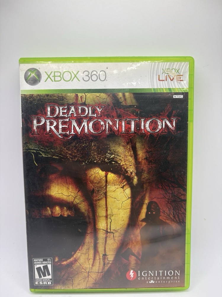 Deadly Premonition (Xbox 360, 2010) Complete CIB - Tested
