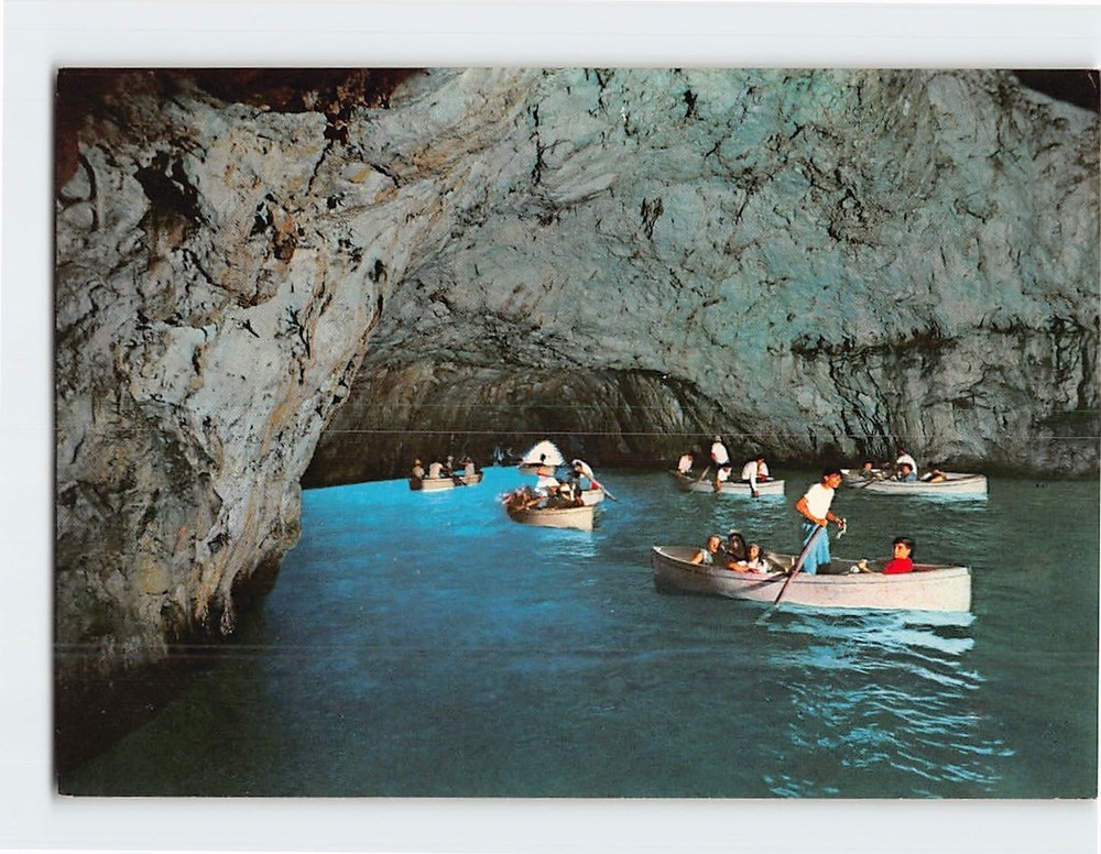 Postcard The Blue Grotto Capri Italy