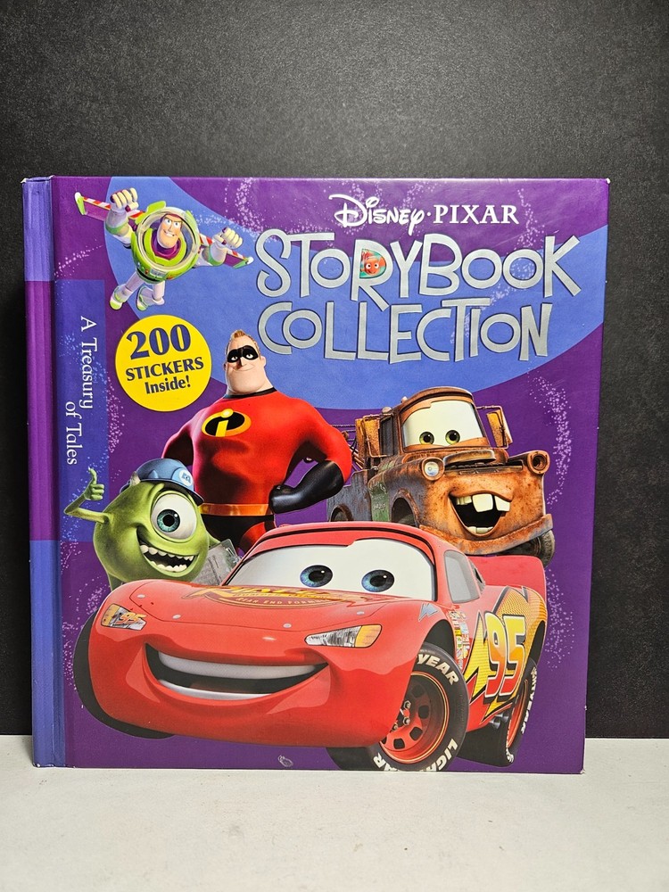 Disney Pixar StoryBook Collection A Treasury of Tales, 200 Stickers 320 Pages
