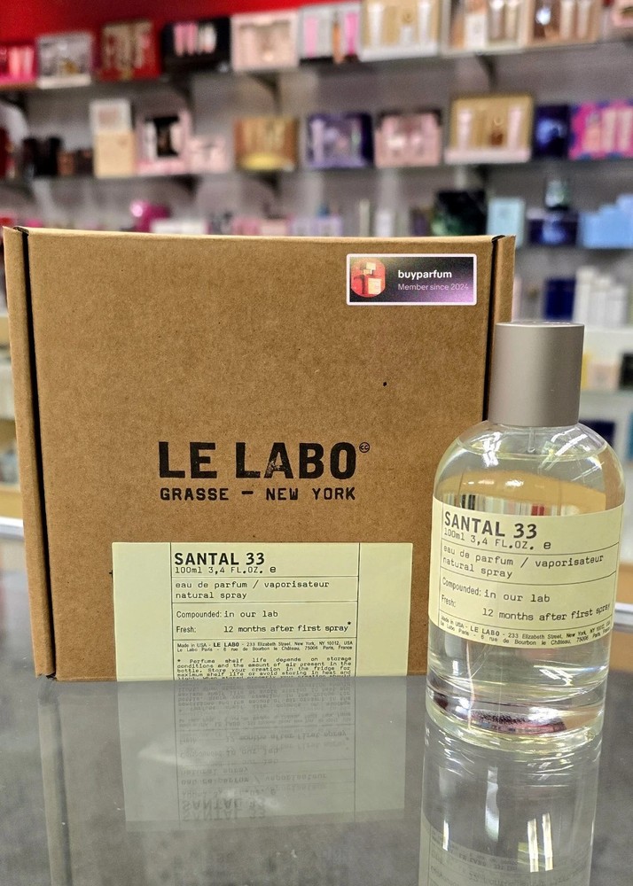 SANTAL 33 by LE LABO 3.4oz - 100ml Eau de Parfum for Unisex