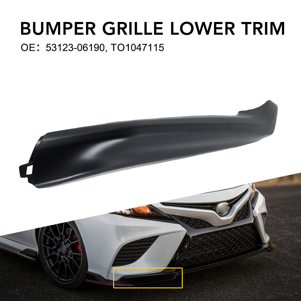 For 2021-2023 Toyota Camry XSE SE Front Bumper Grille Lower Molding Trim Right