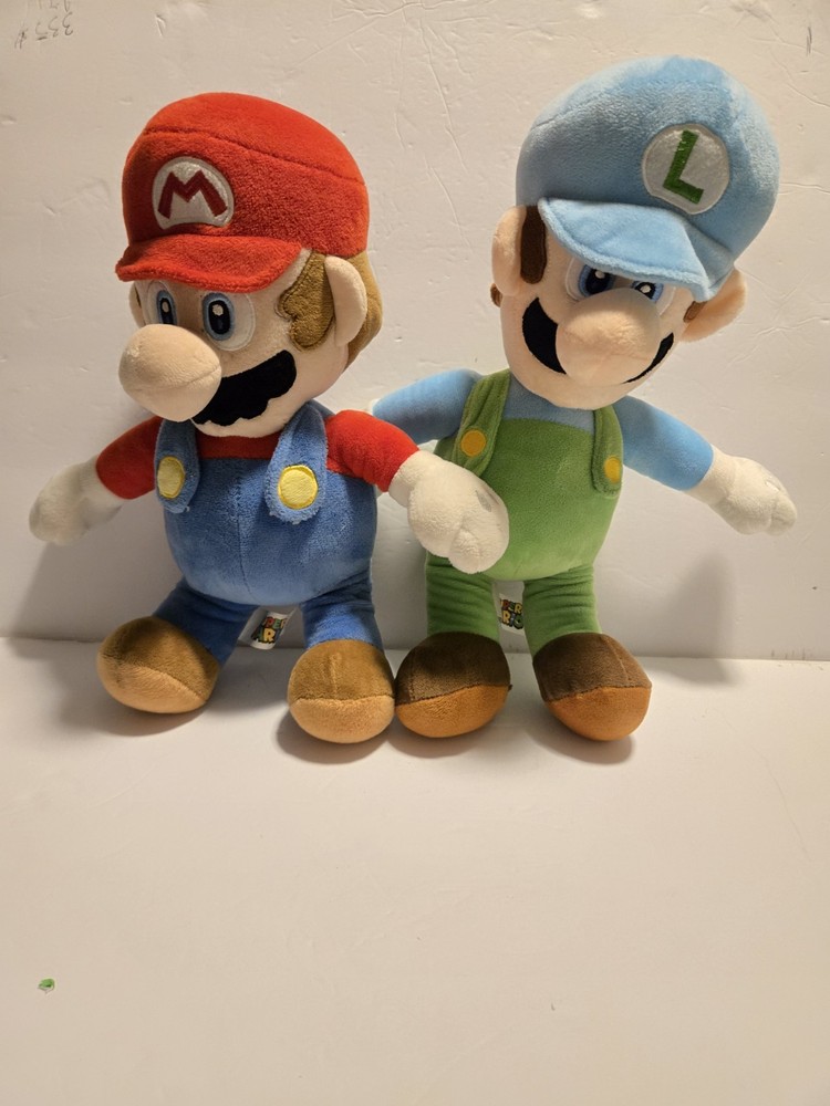 Super Mario Mario & Luigi Plush Doll Super Mario Bros. Video Game Series