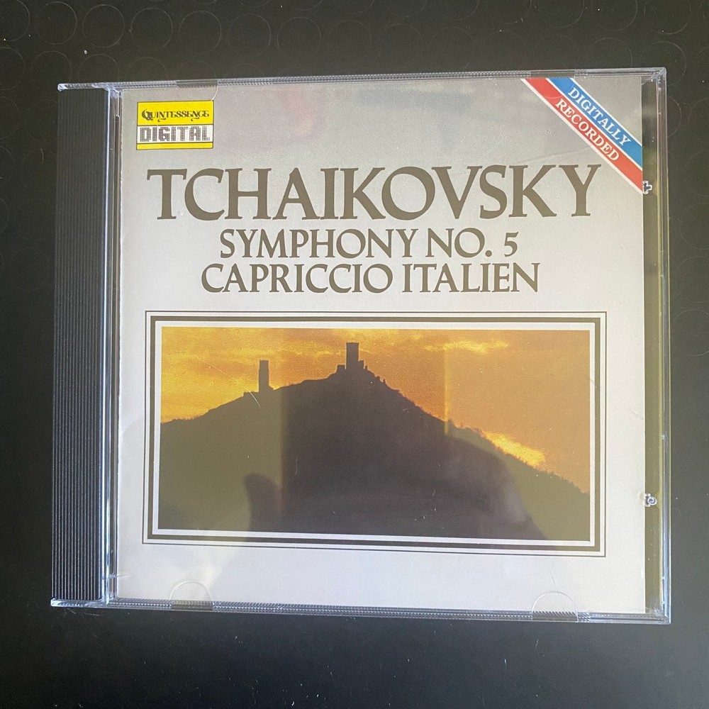 Tchaikovsky – Symphony No. 5 / Capriccio Italien CD 1990 Classical Quintessence