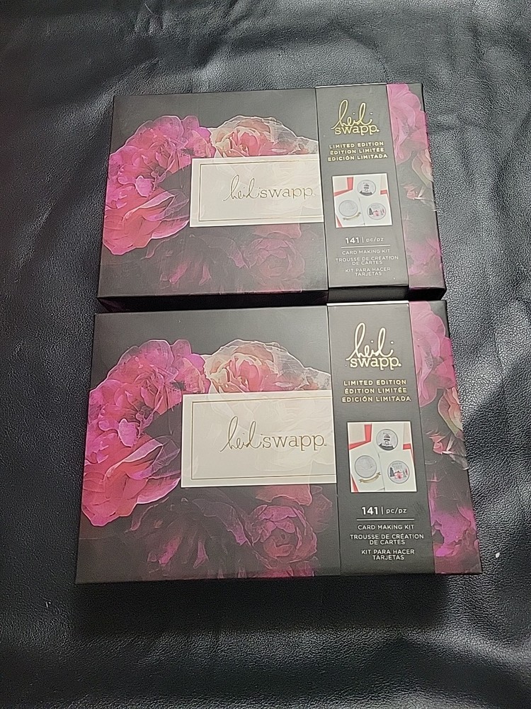 (2) American Crafts Heidi Swapp Dome Card Making Kits - Selling Individually NEW