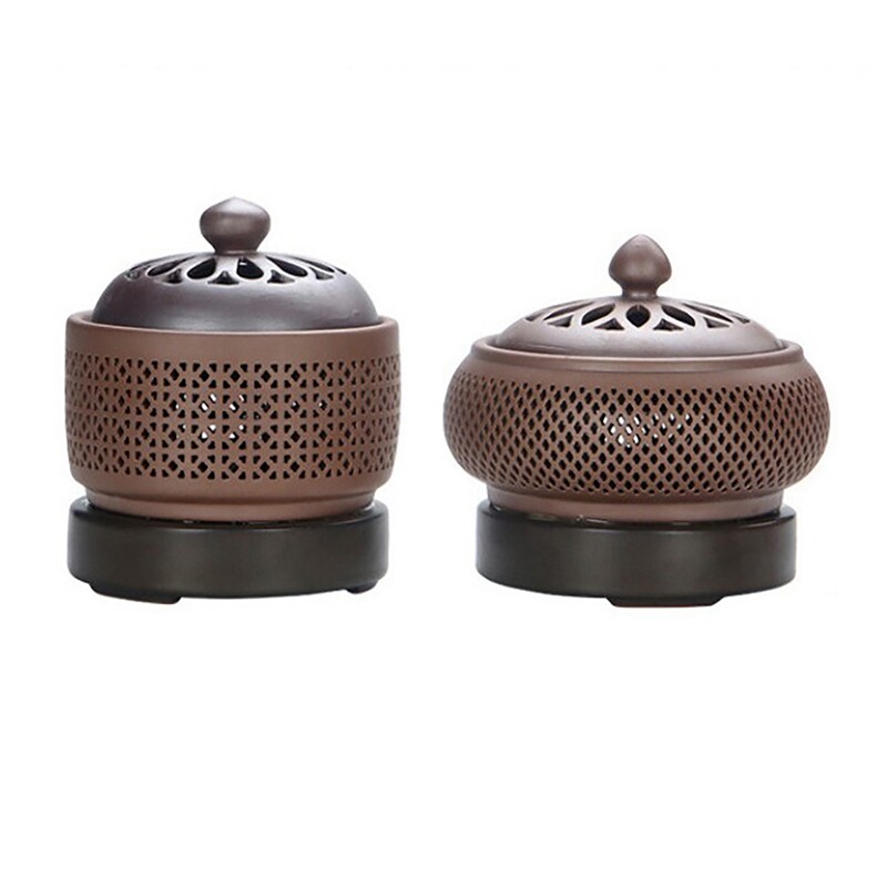 Electronic Aromatherapy Electric Incense Burner Essential Oil Night Light