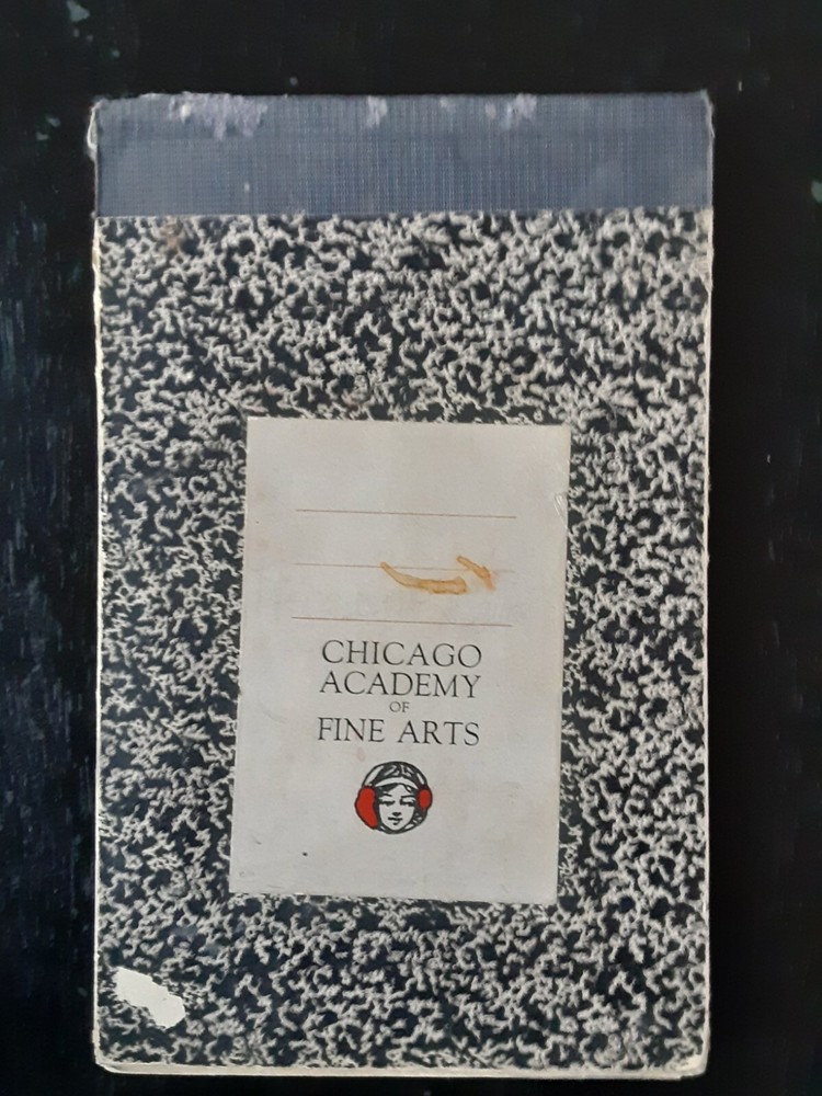 Sketch Book 1927 from Chicago Academy of Fine Arts. 20 Original Sketches-image