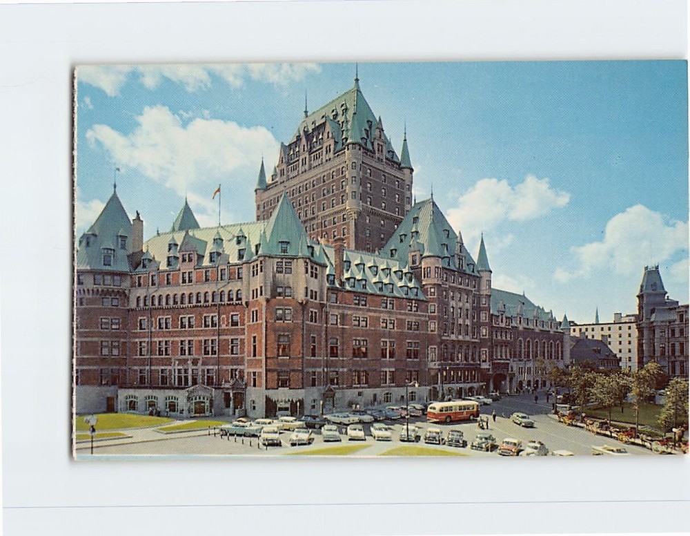 Postcard Chateau Frontenac Quebec Canada