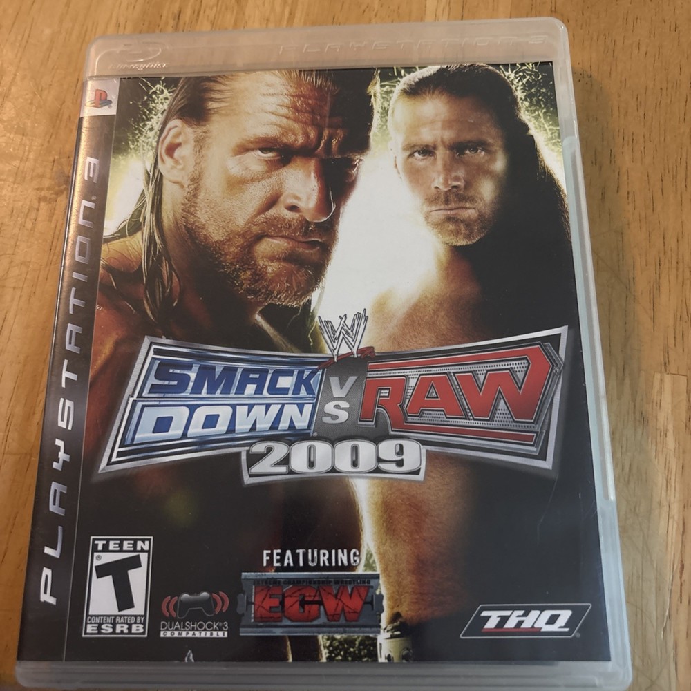 Wwe Smackdown Vs. Raw 2009 - Sony PlayStation 3 CIB
