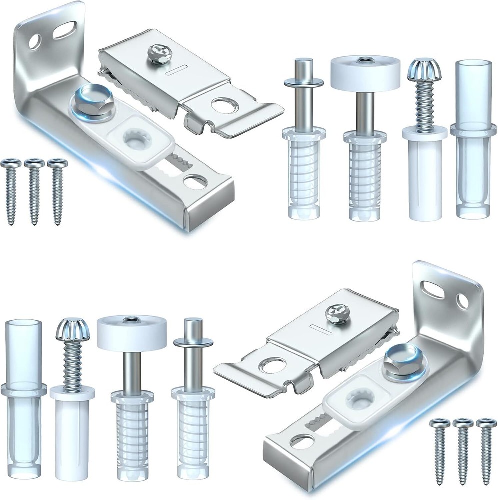 Bifold Door Hardware Repair Kit - 2 Pack Bi-fold Sliding Closet Doors Replace...