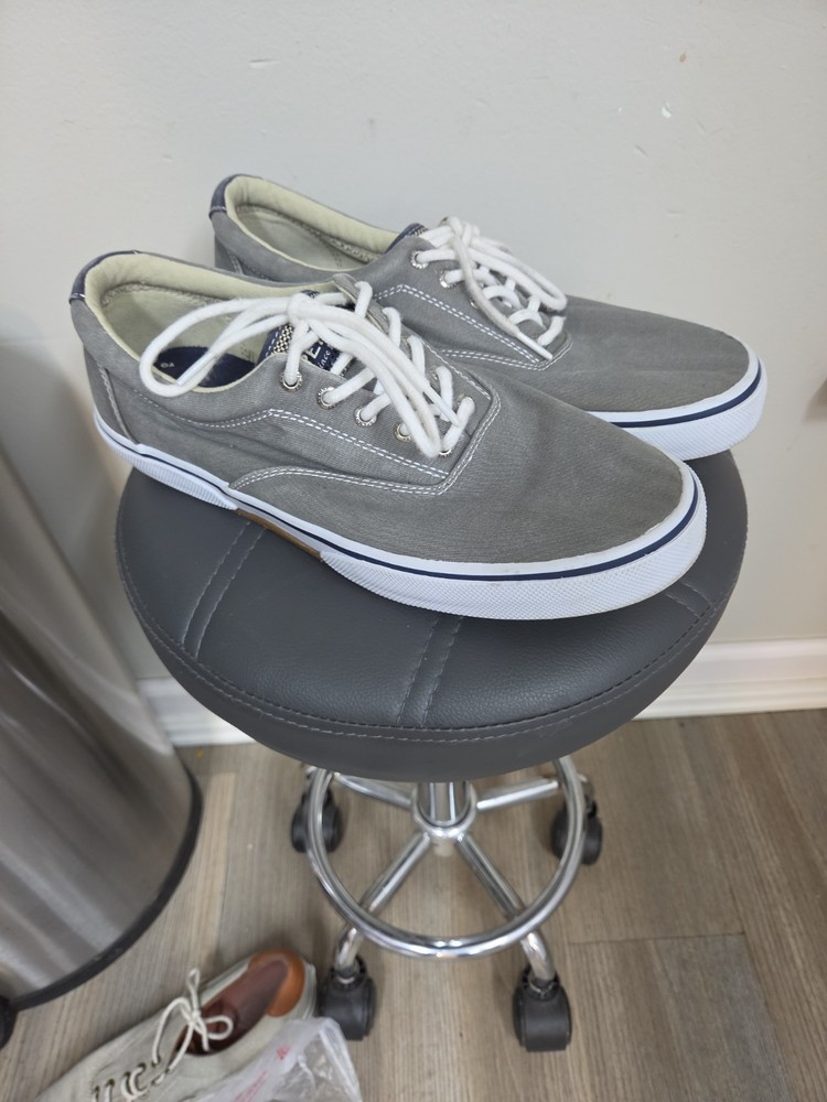 mens sperry shoes size 11 TENNIS Gray