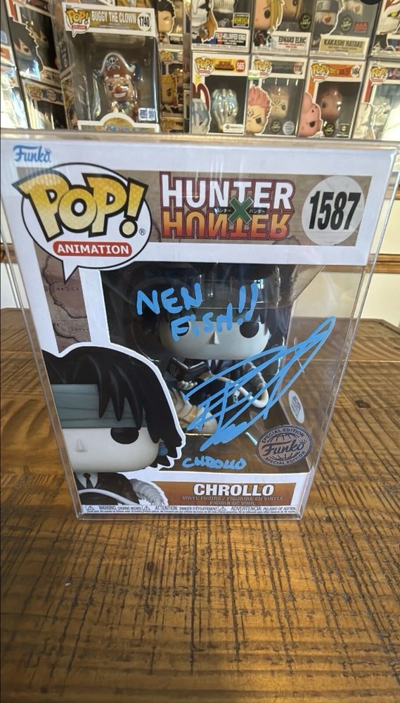 Chrollo 1587 Signed / Autographed PSA Authenticed