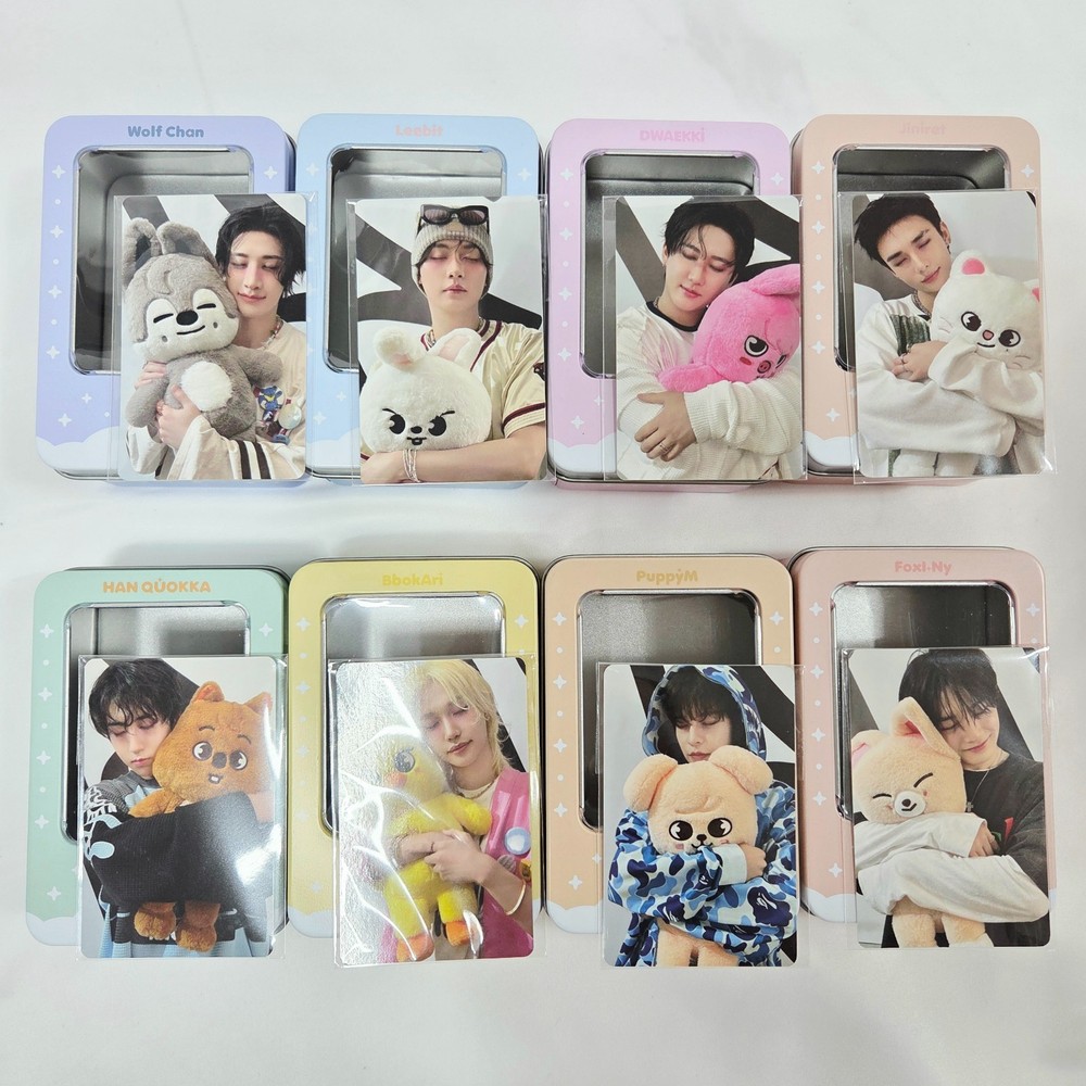 STRAY KIDS SKZ dominATE:celebrATE POP-UP OFFICIAL SKZOO PHOTOCARD TINCASE