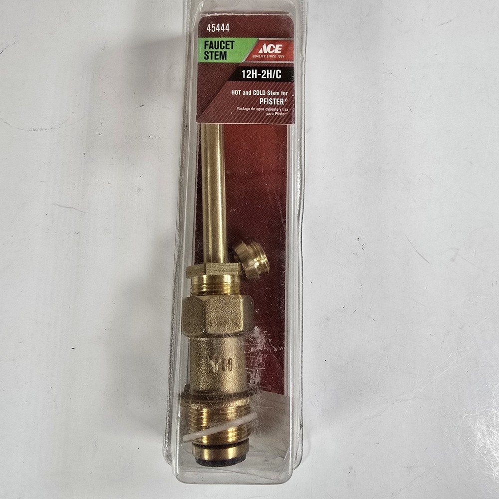 ACE 45444 Faucet Stem 12H-2H/C Hot Cold Pfister Tub Shower Replacement Brass