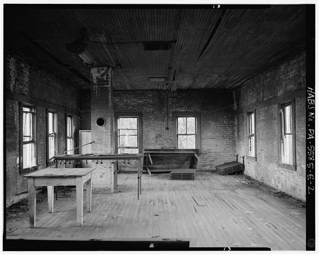 2. Interior view looking south, of the second floor - Washington County Old