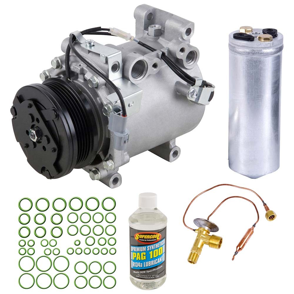For Mitsubishi Mirage 1998 1999 2000 2001 2002 AC Compressor & A/C Kit DAC