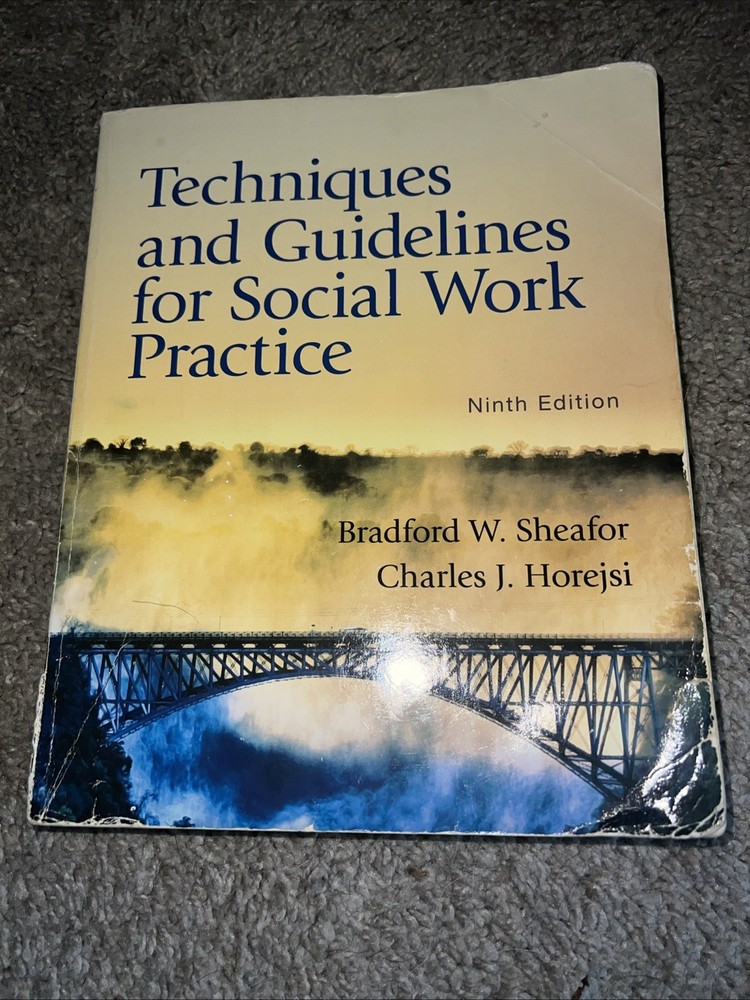 Techniques and Guidelines for Social Work Practice by Bradford 9th Edition