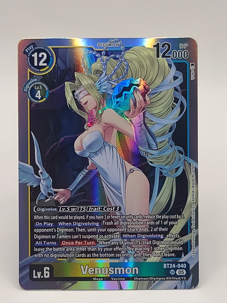 Venusmon Foil - BT24-040 - NM - Digimon TCG