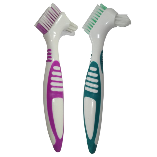 Gus Craft 2-Pack Denture Cleaning Brush Set- Premium Hygiene Cleaner...