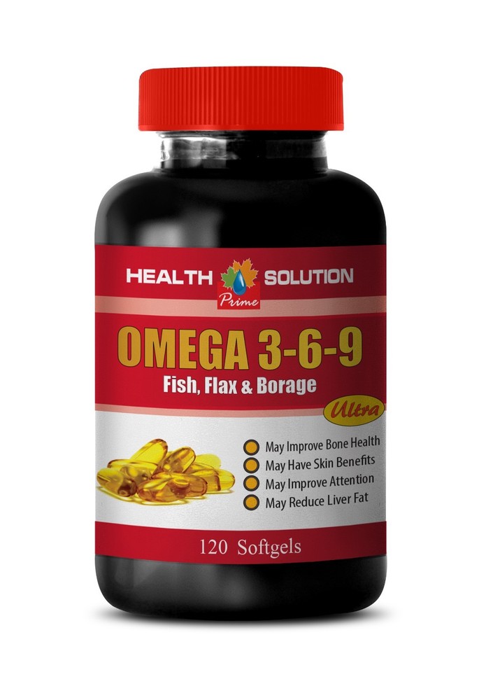 fish oil omega 3 - OMEGA 3-6-9 Fish Oil - reduce liver fat 1 Bottle 120 Softgel