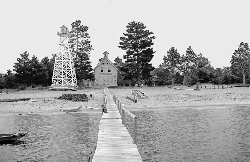 1890-1901 Life Boat Station, Pointe aux Barques, MI Old Photo 11