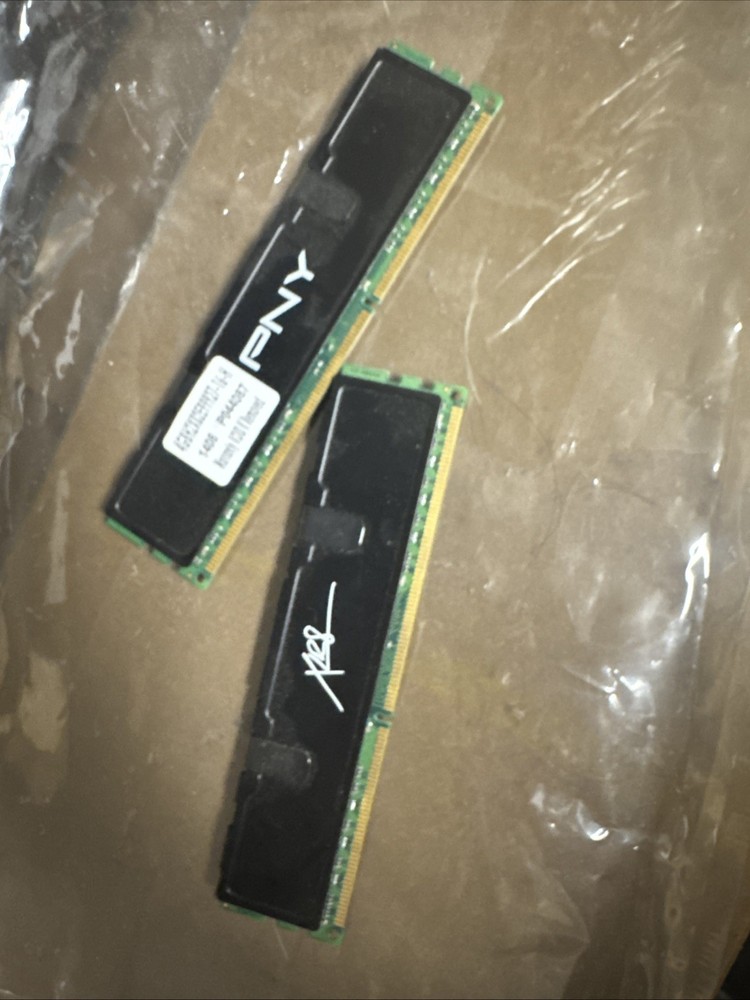 PNY XLR8, 8gb PACK, DDR3-1600mhz, DESKTOP RAM, BLACK ON BLACK
