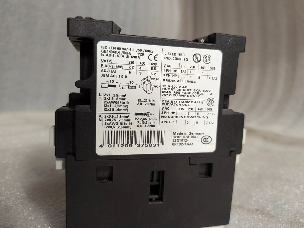 siemens 3rt1023-1a..o