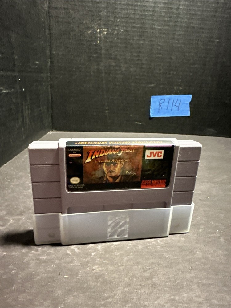 Indiana Jones: Greatest Adventures - Nintendo Super NES #M21
