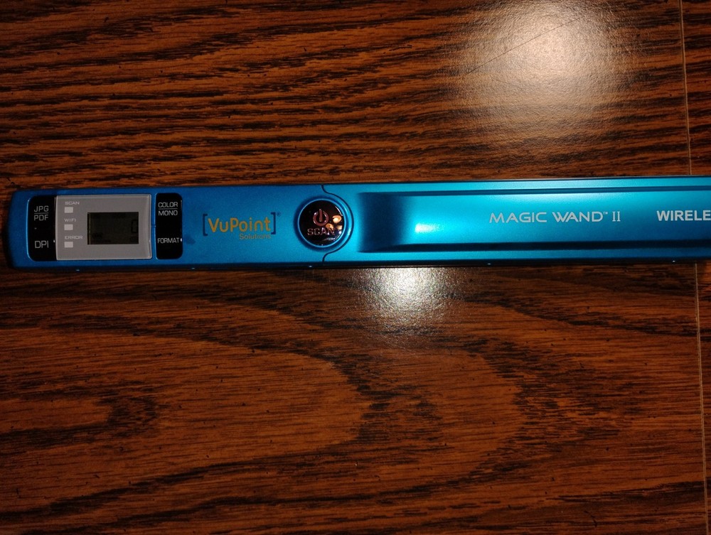 Vupoint Magic Wand Portable Handheld Scanner for On-the-Go Use